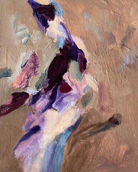 Being the time (30x24cm) Angeline Catteeuw
