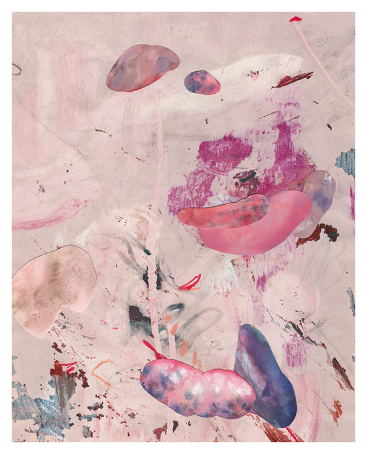 'Ethereal' Mixed Media print