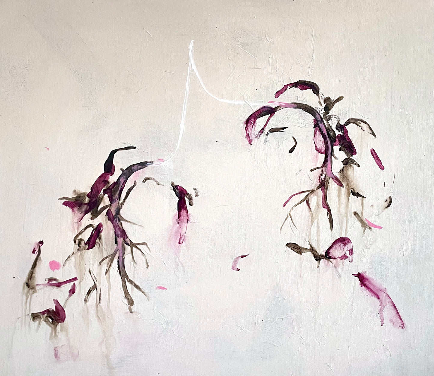 'When hope feels naive' (70x80cm) Angeline Catteeuw