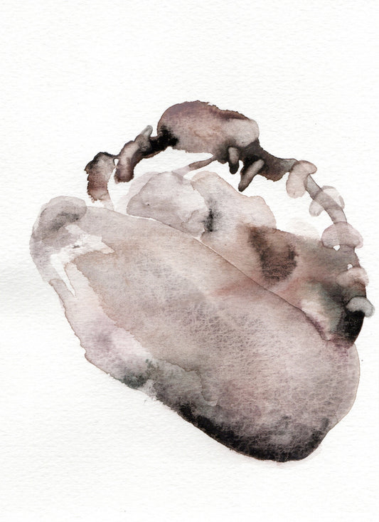 Aquarel (Untitled 3) 18x13cm Angéline Catteeuw 