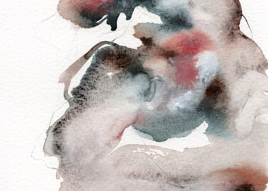 Aquarel (Untitled 4) 18x13cm Angéline Catteeuw 