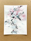 Mixed media original (17,5 x 13,5 cm) Angéline Catteeuw 