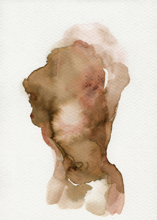 Aquarel (Untitled) 18x13cm Angéline Catteeuw 