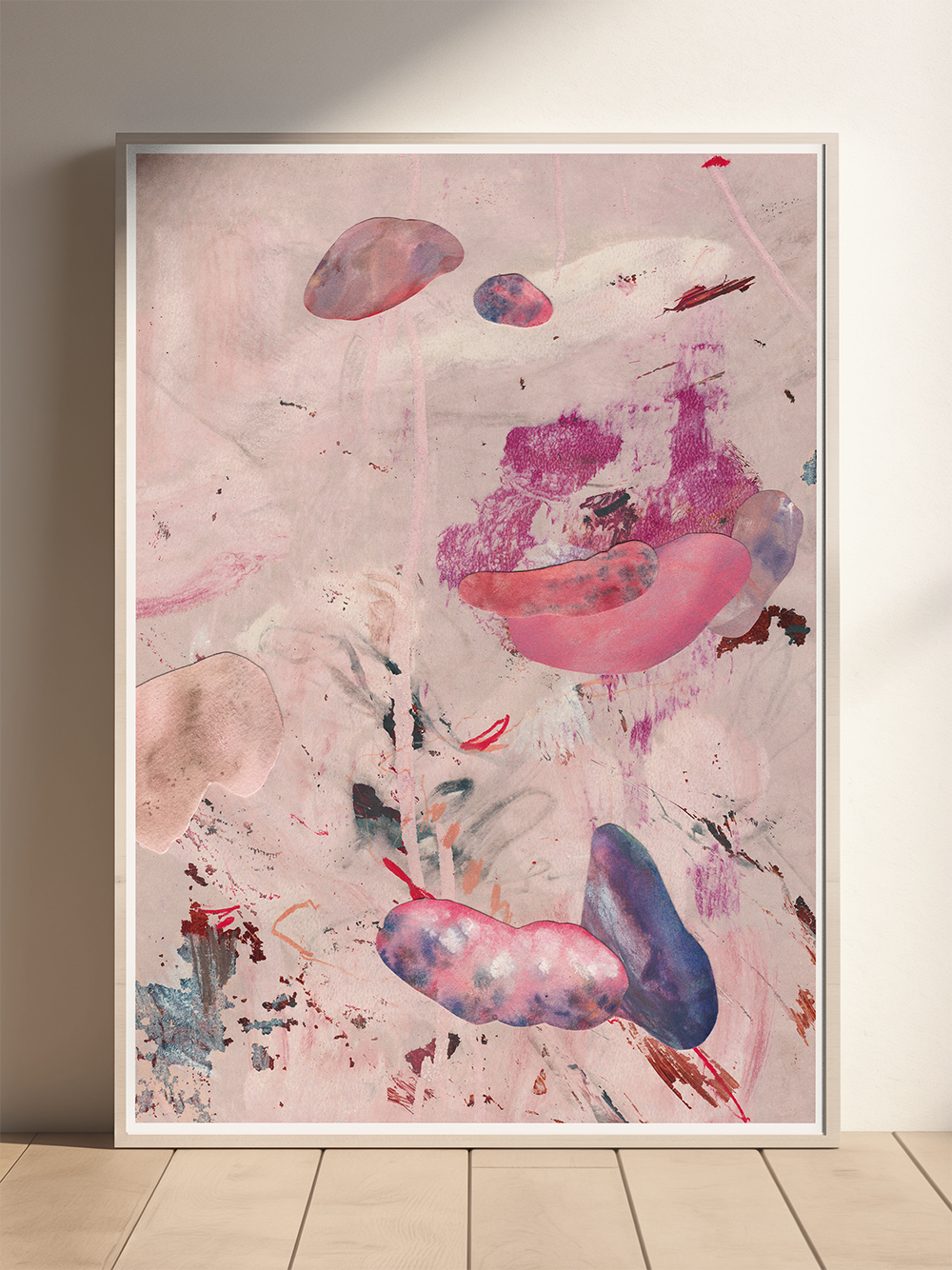 'Ethereal' Mixed Media print