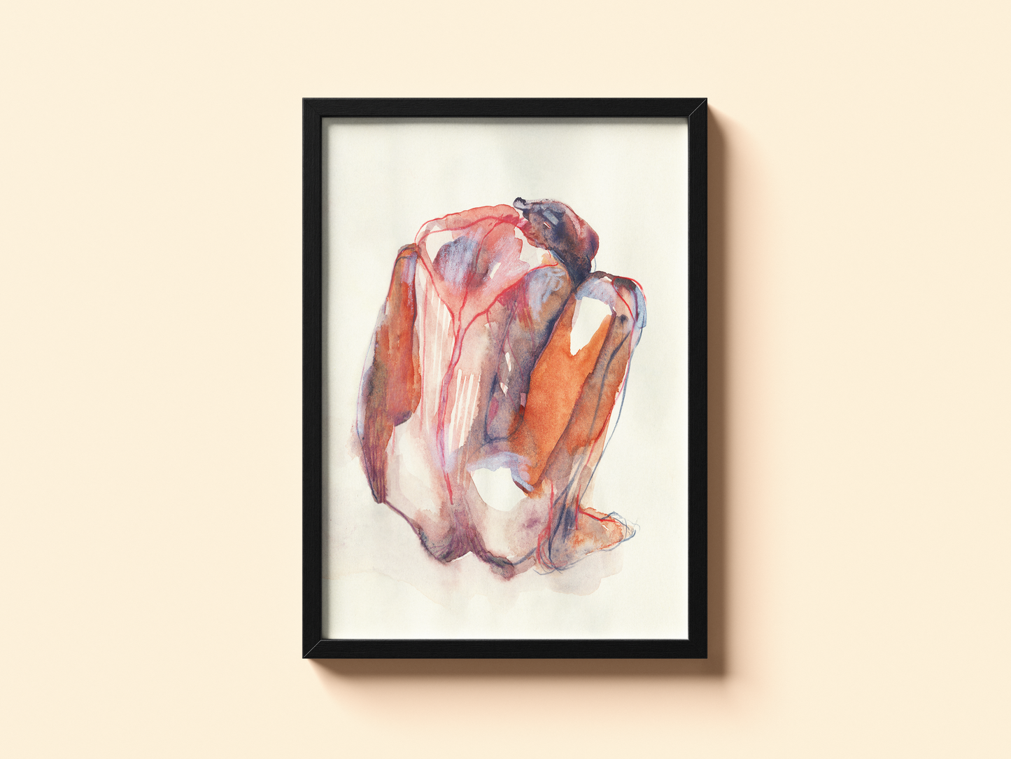 'Solo' Aquarel print