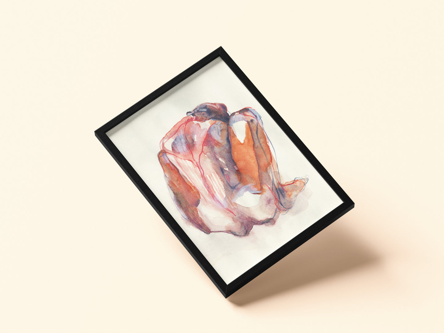 'Solo' Aquarel print