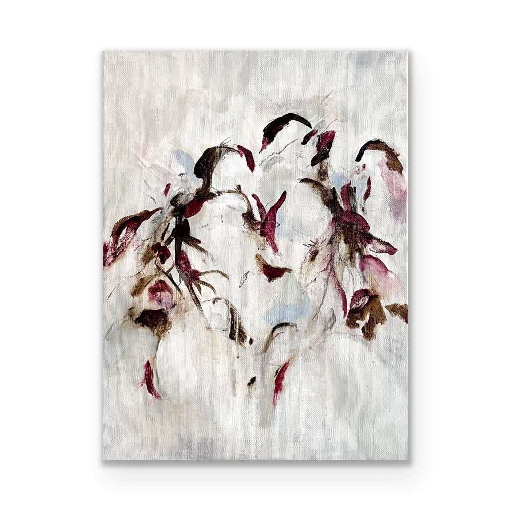 'Attempting contact' (40x30cm) Angeline Catteeuw 