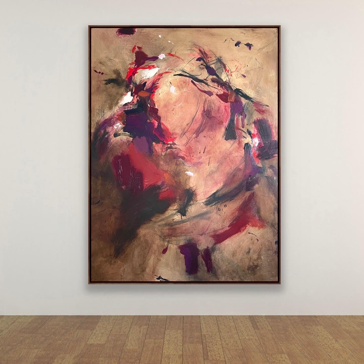 'On the verge of progress' (160x120cm) Angéline Catteeuw 
